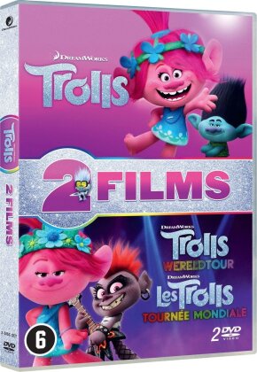 Les Trolls (2016) / Les Trolls 2 - Tournée mondiale (2020) (2 DVD)