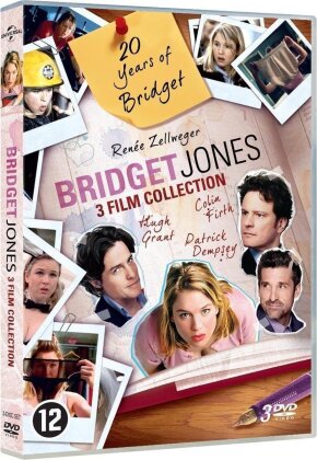 Bridget Jones 1-3 - 3 Film Collection (20th Anniversary Edition, 3 DVDs)