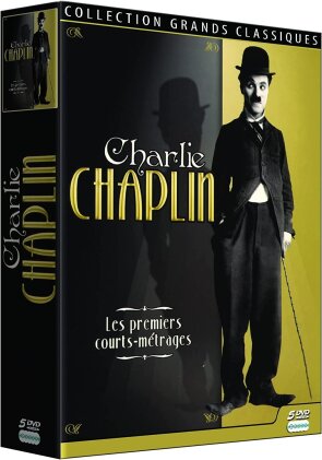 Charlie Chaplin - les premiers courts-métrages (n/b, 5 DVD)