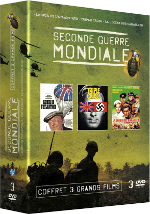 Seconde Guerre Mondiale - Le mur de l'Atlantique / Triple Cross / La gloire des Canailles (3 DVDs)
