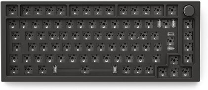 Glorious GMMK Pro TKL Gaming Keyboard Barebone - black slate [ISO-Layout]