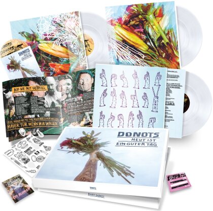 Donots - Heut ist ein guter Tag (Boxset, Limited Edition, Clear Vinyl, 3 LPs)