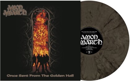 Amon Amarth - Once Sent From The Golden Hall (2022 Reissue, Smoke Grey Marble Vinyl, LP)