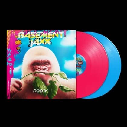 Basement Jaxx - Rooty (2022 Reissue, Pink/Blue Vinyl, 2 LPs)