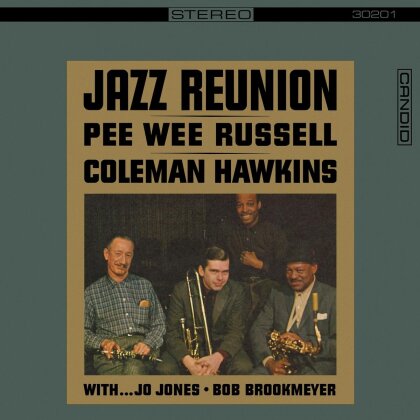 Pee Wee Russell & Coleman Hawkins - Jazz Reunion (2022 Reissue, Candid, Version Remasterisée, LP)