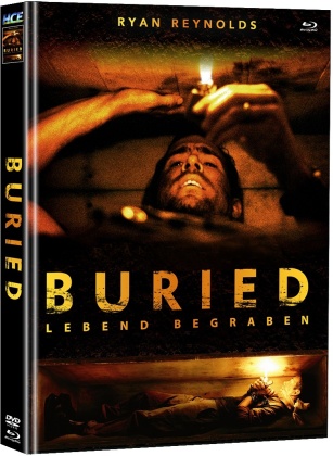 Buried - Lebend begraben (2010) (Cover A, Édition Limitée, Mediabook, Blu-ray + DVD)