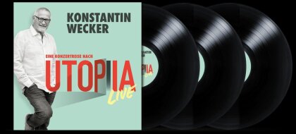 Konstantin Wecker - Utopia Live (Limited Edition, 3 LPs)