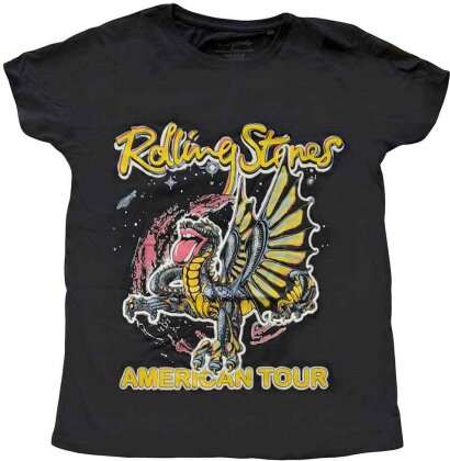 The Rolling Stones Ladies T-Shirt - American Tour Dragon