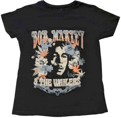 Bob Marley Ladies T-Shirt - & The Wailers
