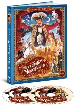 Les aventures du Baron de Munchausen (1988) (Édition Limitée, Mediabook, Blu-ray + DVD)