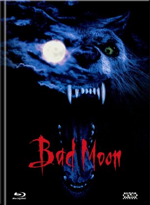 Bad Moon (1996) (Cover A, Director's Cut, Kinoversion, Mediabook, Uncut, Blu-ray + DVD)