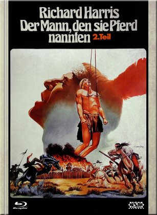 Der Mann, den sie Pferd nannten - 2. Teil (1976) (Cover E, Édition Collector Limitée, Mediabook, Blu-ray + DVD)