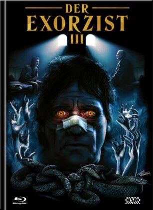 Der Exorzist 3 (1990) (Cover B, Director's Cut, Cinema Version, Limited Edition, Mediabook, 2 Blu-rays + DVD)