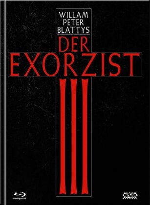 Der Exorzist 3 (1990) (Cover C, Director's Cut, Kinoversion, Limited Edition, Mediabook, 2 Blu-rays + DVD)