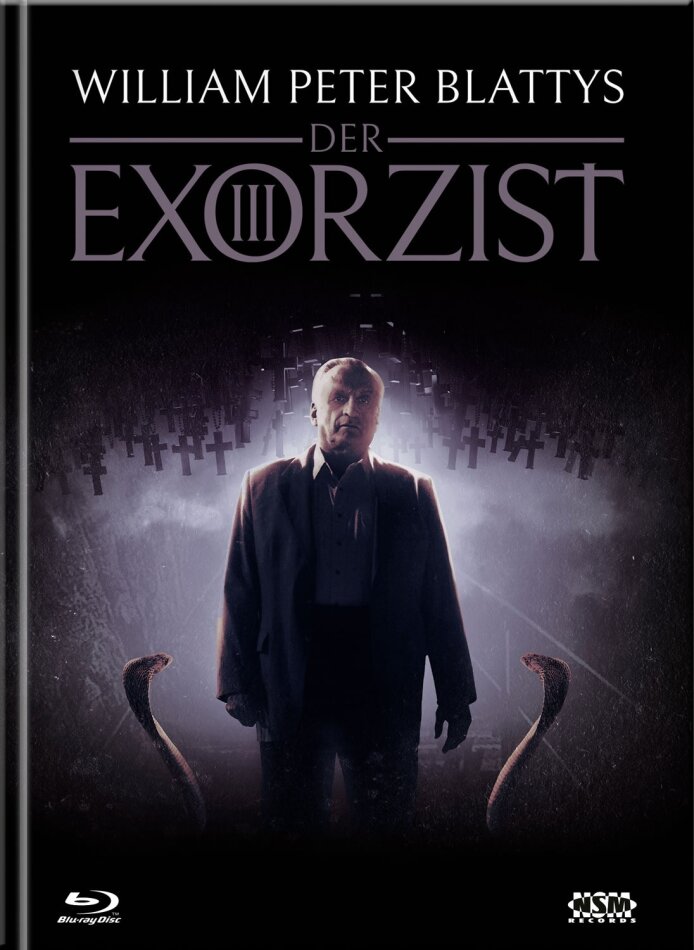 Der Exorzist 3 (1990) (Cover E, Director's Cut, Kinoversion, Limited Edition, Mediabook, 2 Blu-rays + DVD)