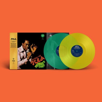 Fela Anikulapo Kuti - Roforofo Fight (2022 Reissue, Partisan Records, Green/Yellow Vinyl, 2 LPs)