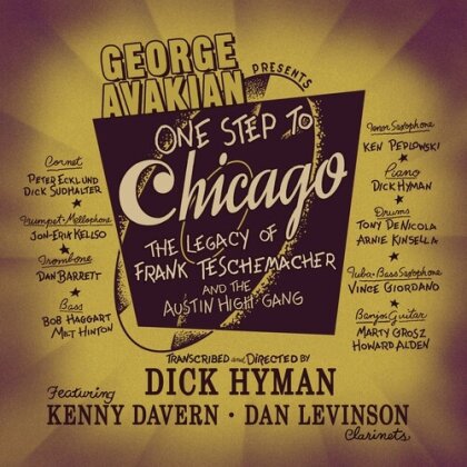 Dick Hyman & Kenny Davern - One Step To Chicago (CD + Buch)