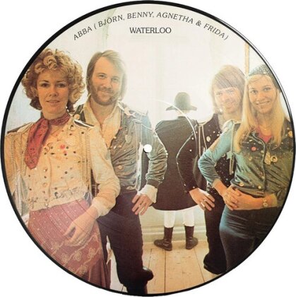 ABBA - Waterloo (2022 Reissue, Limited Edition, Picture Disc, LP)