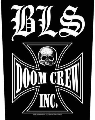 Black Label Society Back Patch - Doom Crew