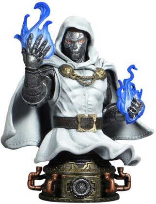 Diamond Select - DCD 40Th Marvel Comic White Armor Dr Doom Px Bust