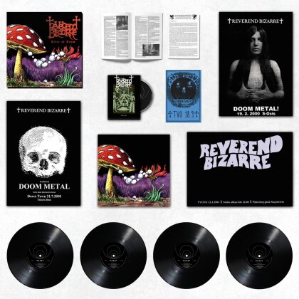Reverend Bizarre - Slice Of Doom (2022 Reissue, Boxset, 4 LPs + DVD)