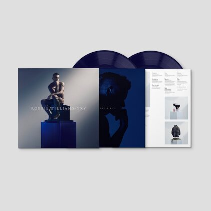 Robbie Williams - XXV (Limited Edition, Transparent Blue Vinyl, 2 LPs)