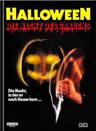 Halloween - Die Nacht des Grauens (1978) (Cover B, Limited Edition, Mediabook, 4K Ultra HD + Blu-ray)