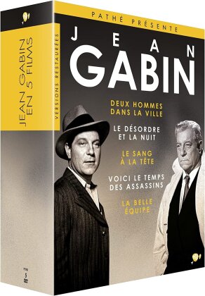 Jean Gabin - La belle équipe / Voici le temps des assassins / Le sang à la tête / Le désordre et la nuit / Deux hommes dans la ville (5 DVDs)