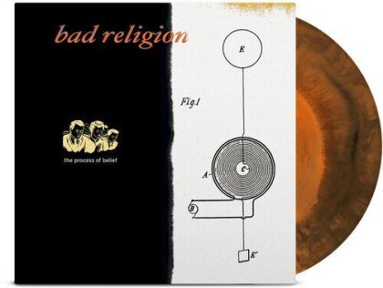 Bad Religion - Process Of Belief (2022 Reissue, Édition Anniversaire, Halloween Orange Vinyl, LP)