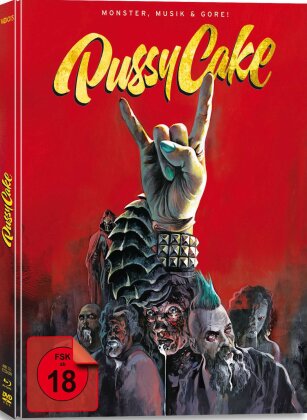 Pussycake - Monster, Musik und Gore! (2021) (Limited Edition, Mediabook, Uncut, Blu-ray + DVD)