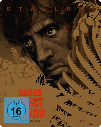 Rambo - First Blood (1982) (Édition 40ème Anniversaire, Édition Limitée, Steelbook, 4K Ultra HD + Blu-ray)