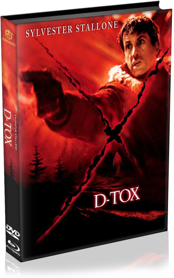 D-Tox (2002) (Cover B, Limited Edition, Mediabook, Blu-ray + DVD)