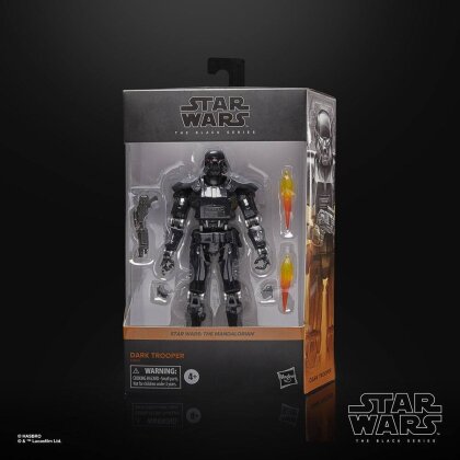 Figurine - Dark Trooper - Star Wars : The Mandalorian - 15 cm