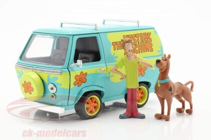 Scooby Doo: Mystery Machine - 1:24 With Scooby And Shaggy Hollywood Rides