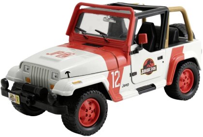 Jurassic Park: 1992 Jeep Wrangler - 1:24 Hollywood Rides