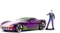 Dc Comics: Joker 2009 Chevy Corvette Stingray - 1:24 Hollywood Rides