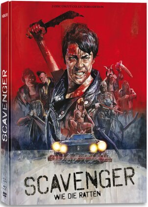 Scavenger - Wie die Ratten (2019) (Cover C, Limited Collector's Edition, Mediabook, Uncut, Blu-ray + DVD)