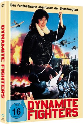 Dynamite Fighters (1987) (Cover D, Edizione Limitata, Mediabook, Blu-ray + DVD)