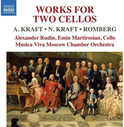 Anton Kraft (1749-1820), Nikolaus Kraft, Emin Martirosian, Alexander Rudin & Musica Viva Moscow Chamber Orchestra - Works For 2 Cellos