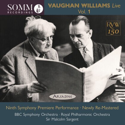 BBC Symphony Orchestra, Ralph Vaughan Williams (1872-1958) & Sir Malcolm Sargent - Vaughan Williams Live 1