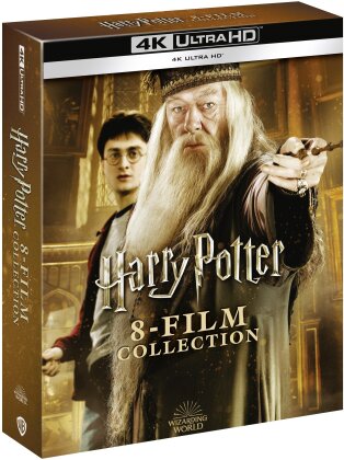 Harry Potter - 8-Film Collection (Dumbledore Art Edition, Limited Edition, 8 4K Ultra HDs)