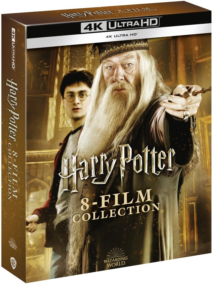 Harry Potter - 8-Film Collection (Dumbledore Art Edition, Édition Limitée, 8 4K Ultra HDs)