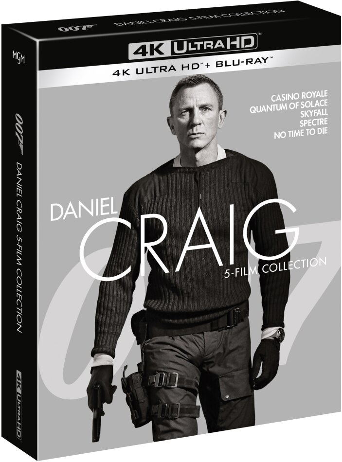 James Bond - Daniel Craig 5-Film Collection (5 4K Ultra HDs + 5 Blu-rays)