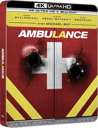 Ambulance (2022) (Edizione Limitata, Steelbook, 4K Ultra HD + Blu-ray)