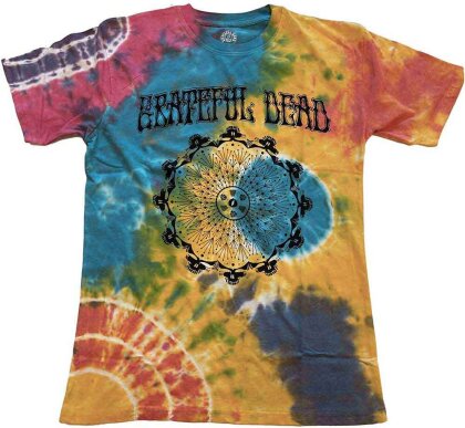 Grateful Dead Unisex T-Shirt - May '77 Vintage (Dip-Dye)