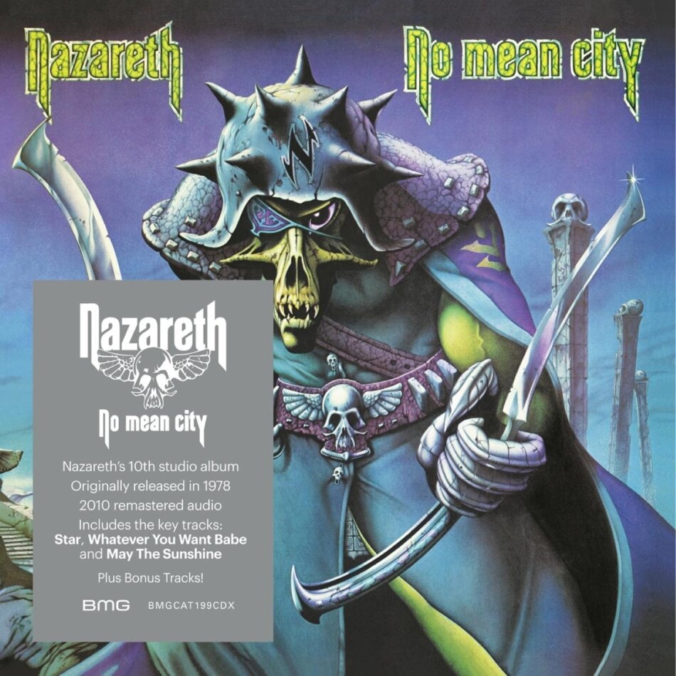 Nazareth - No Mean City (2022 Reissue, BMG Rights)