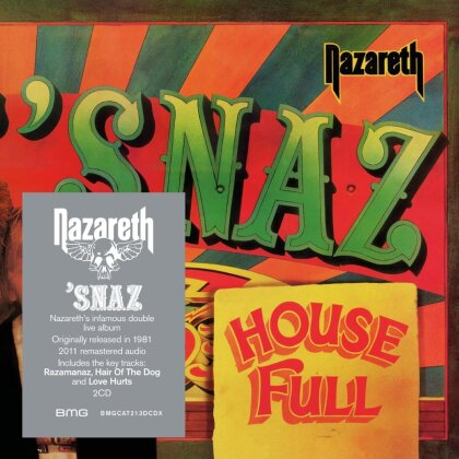 Nazareth - Snaz (2022 Reissue, BMG Rights, 2 CDs)