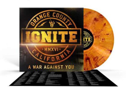 Ignite - A War Against You (2022 Reissue, Gold Marbled Vinyl, LP)