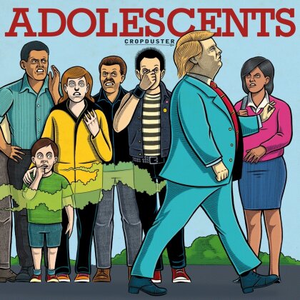 Adolescents - Cropduster (2022 Reissue, Limited Edition, Gold Colored Vinyl, LP)