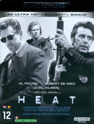 Heat (1995) (Director's Definitive Edition, 4K Ultra HD + 2 Blu-rays)
